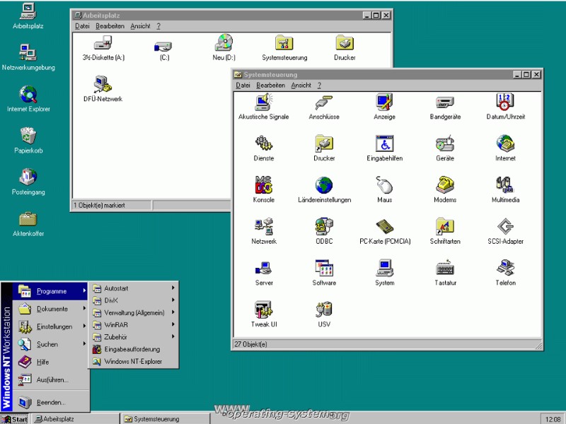 Windows 95   Microsoft Windows 95 – system operacyjny  wyprodukowany przez Microsoft